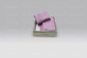 Coppia Spugna Spa glicine Blumarine