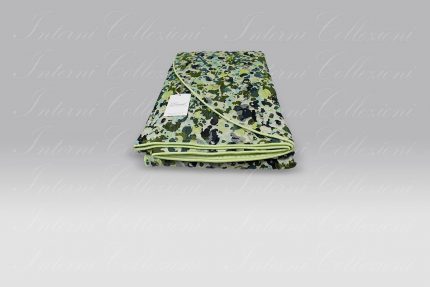 Copriletto Goccia verde blu David Home Collection