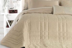 Copriletto Lucy crema David Home Collection