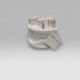 Set 4 Lavette con cestino Spa bianco Blumarine