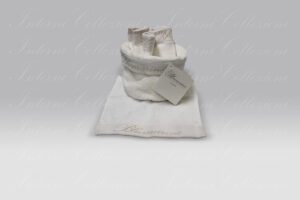 Set 4 Lavette con cestino Spa bianco Blumarine