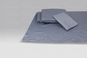 Completo Copripiumino F11 grigio-azz Dea