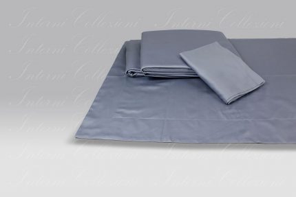 Completo Copripiumino F11 grigio-azz Dea