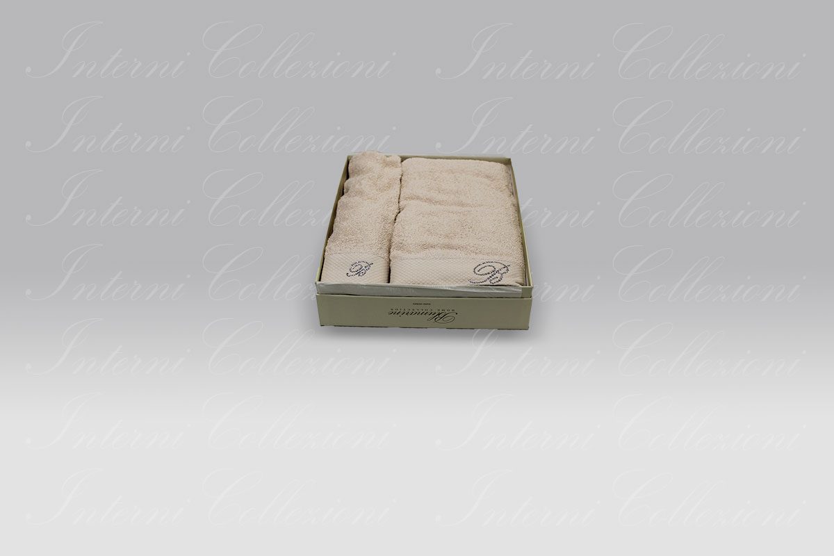 Coppia Spugna Benessere beige Blumarine Coppia Spugna Benessere beige Blumarine