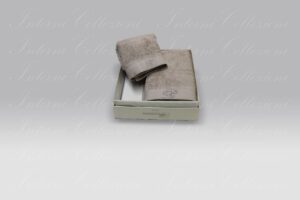 Coppia Spugna Benessere nocciola Blumarine