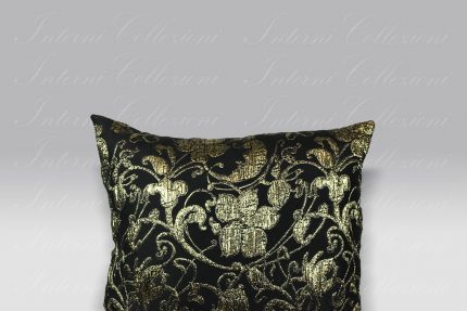 Cuscino Deco F120 fiore oro Bagnaresi Casa