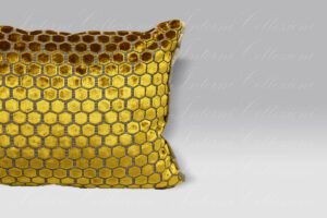 Cuscino Jabot mustard Designers Guild