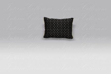 Cuscino Jabot noir Designers Guild