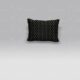 Cuscino Jabot noir Designers Guild