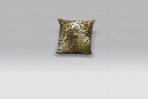 Cuscino Wild Leda blue Roberto Cavalli
