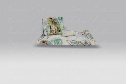 Parure Copripiumino Izylinens Punjab Tessitura Toscana Telerie