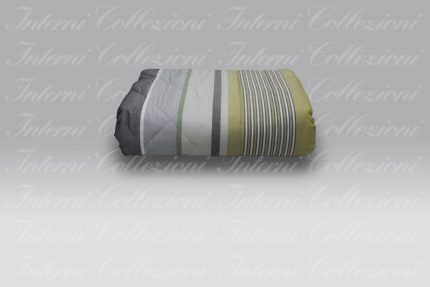 Quilt Gastone verde-grigio Martha O'Neil