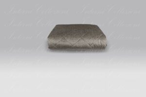 Quilt Twist Op velluto marrone Borbonese