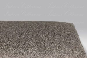 Quilt Twist Op velluto marrone Borbonese