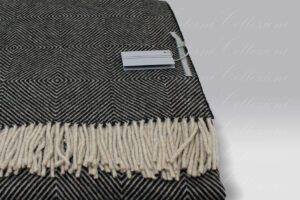 Plaid Sienna nero Cecchi e Cecchi Agolab
