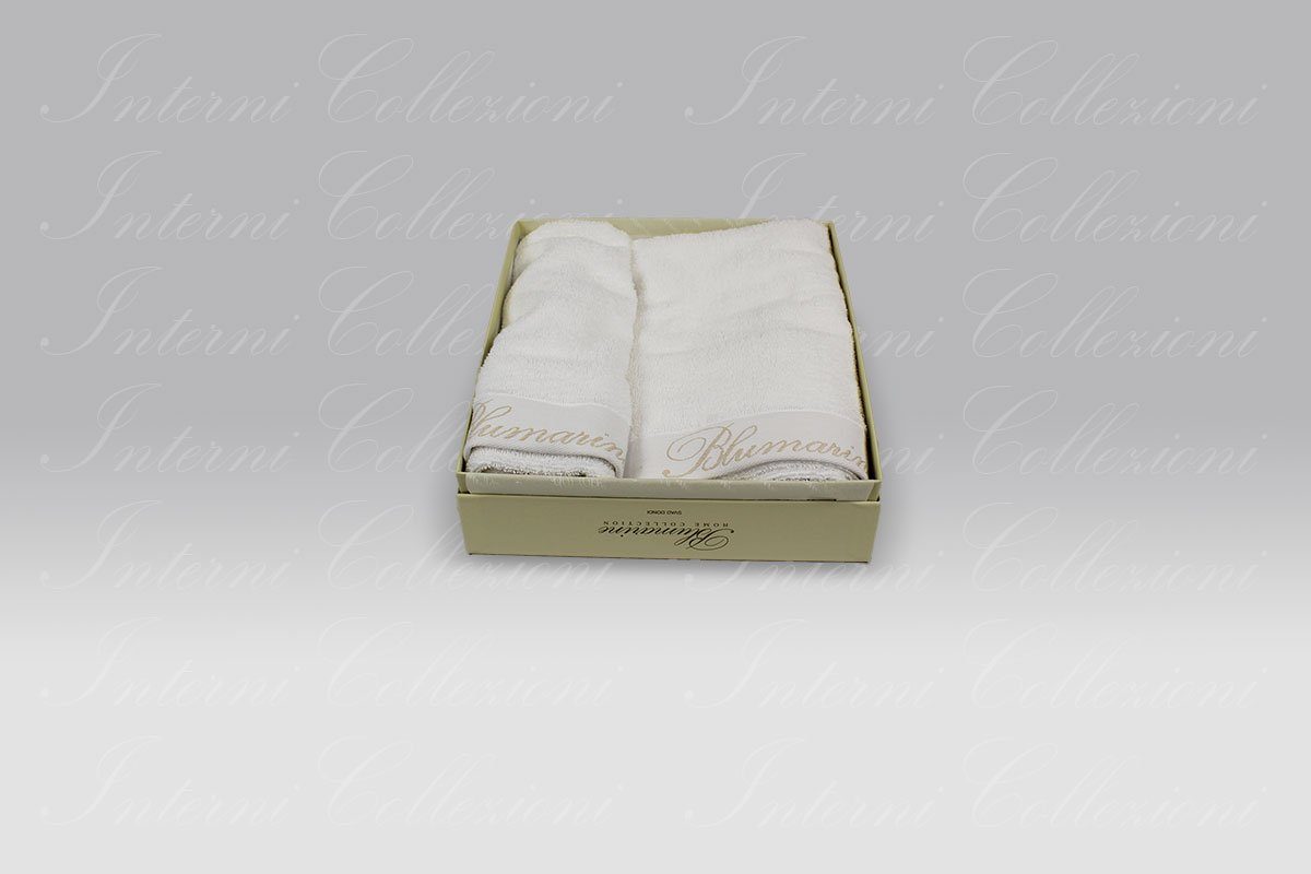 Coppia Spugna Spa bianco Blumarine Coppia Spugna Spa bianco Blumarine