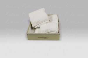 Coppia Spugna Spa bianco Blumarine