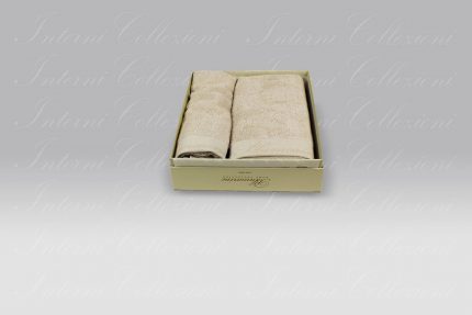 Coppia Spugna Spa tortora Blumarine