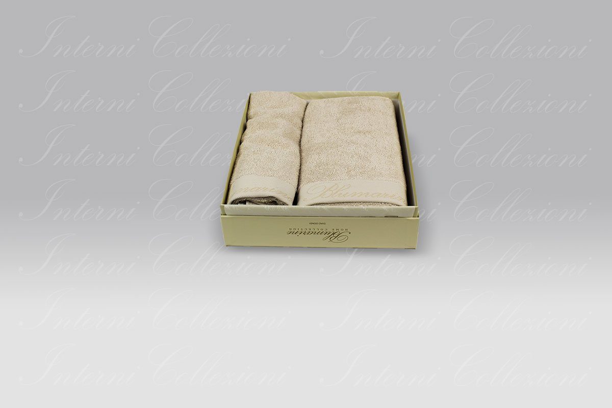 Coppia Spugna Spa tortora Blumarine Coppia Spugna Spa tortora Blumarine