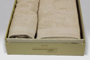 Coppia Spugna Spa tortora Blumarine