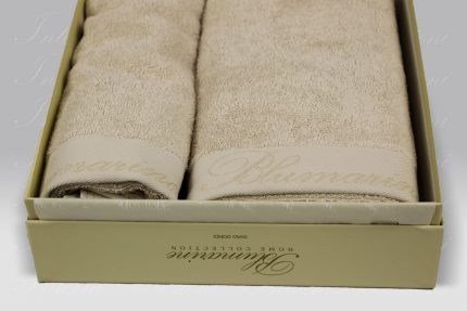 Coppia Spugna Spa tortora Blumarine