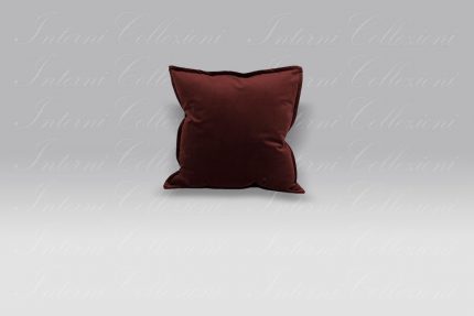 Cuscino Essential Velluto rosso bordeaux Mastro Raphael