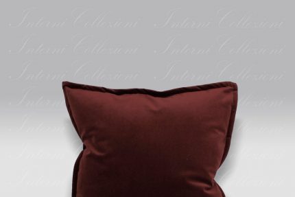 Cuscino Essential Velluto rosso bordeaux Mastro Raphael