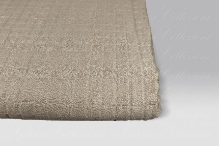 Quilt Minimal nocciola Borbonese