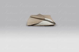 Quilt Minimal nocciola Borbonese