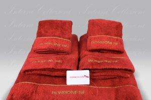 Set spugna 5 pezzi Fine Op ruby Borbonese