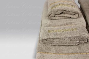Set spugna 5 pezzi Fine Op tortora Borbonese