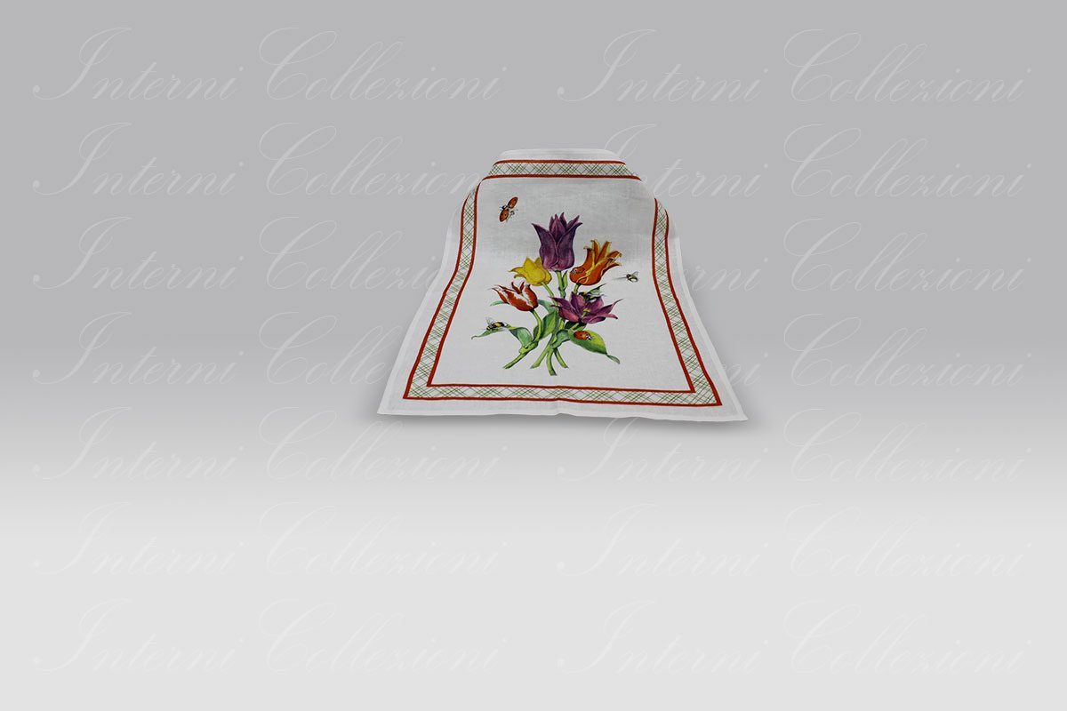 Canovaccio Tuli rosso Tessitura Toscana Telerie Canovaccio Tuli rosso Tessitura Toscana Telerie