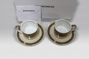 Set 2 Tazzine Ascot Borbonese