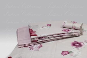 Completo Copripiumino Rose rosa Blumarine
