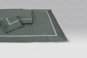 Completo Lenzuola My Way verde grigio sc Mastro Raphael
