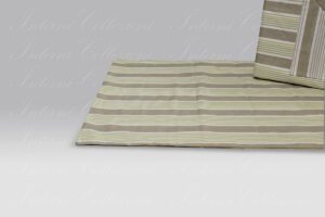 Parure Sacco Rigato 7056 verde Martha O'Neil