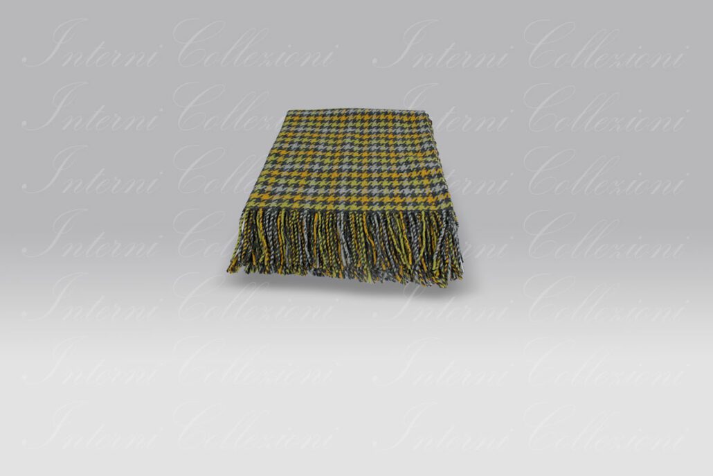 Plaid Amir giallo Mastro Raphael