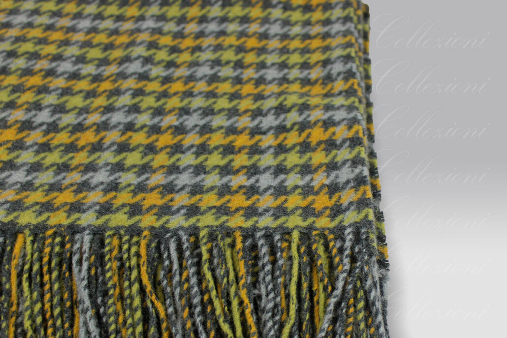 Plaid Amir giallo Mastro Raphael