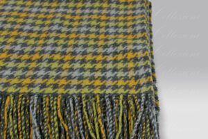 Plaid Amir giallo Mastro Raphael