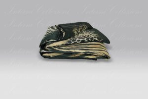 Plaid Imbottito African Zebra black Roberto Cavalli