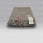 Plaid Scozia beige-rosso Cecchi e Cecchi Agolab