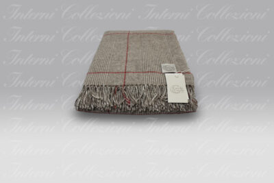 Plaid Scozia beige-rosso Cecchi e Cecchi Agolab