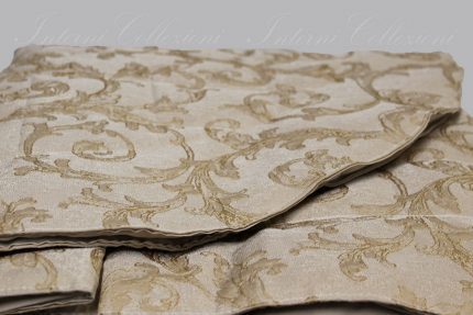 Quilt Chamonix beige-oro Dea