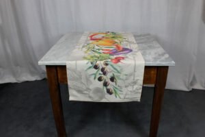 Runner Radici 01 verdura Tessitura Randi