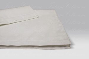 Set 2 pezzi Fiandra lino latte Micol