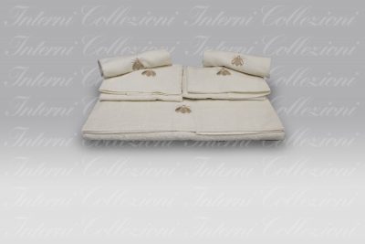 Set spugna 5 pezzi Api Satin avorio-cipria Mastro Raphael