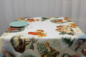 Tovaglia Artissima Cartoline 3939 Tag House