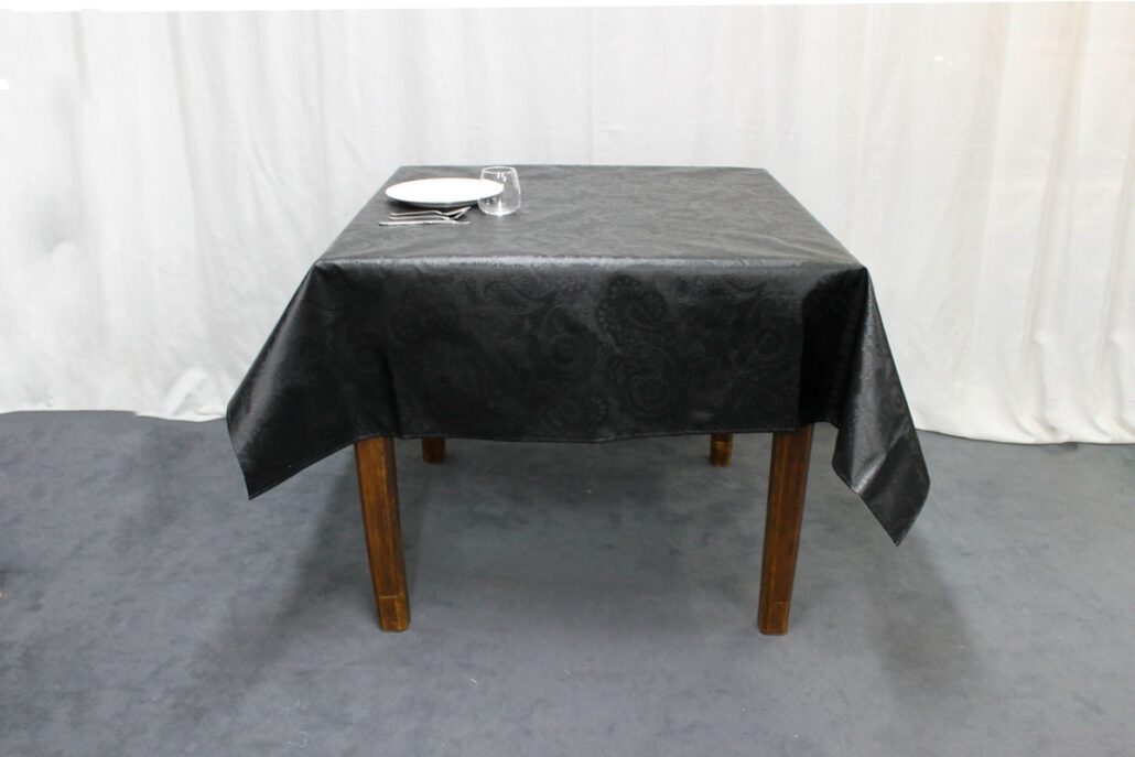 Tovaglia antimacchia Klimt Negro L'Antico Gelso
