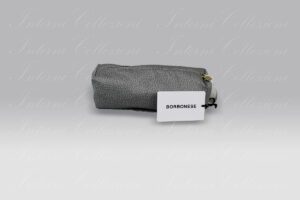 Canovaccio e Astuccio Break Minimal grigio ferro Borbonese