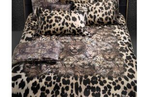 Completo Copripiumino Wild Jaguar black Roberto Cavalli
